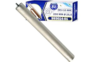 Anode Chauffe Eau Electrique 230 mm Ø 25,5 mm Filetage M5 avec Code Original 993014-01 993014 pour Ariston - MADE IN EU - MONTERAL