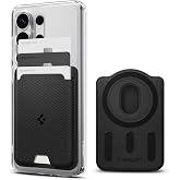 Spigen MagSafe &amp; Magnet Destekli C&uuml;zdan Urban Fit Mag Fit (3 Kartlık) Black - AFA09208