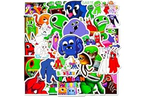 PAGASUS 50pcs Garten of Banban Pegatinas, Adhesivo para Computadora Portátil de Vinilo Impermeables Pegatinas para Automóvil Motocicleta Bicicleta Equipaje