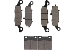 Cnornus Plaquettes de Frein Avant et Arrière pour Suzuki SV 400 2000-2002 GSF600 S Bandit 2000-2003 Y K Naked Bandit 2000-2004 S K Faired Bandit 2000 2001 2002 2003 2004