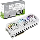 ASUS ROG Strix GeForce RTX 3090 24 GB OC Version White Gaming Graphics Card (Nvidia Ampere, PCIe 4.0, DLSS, Raytracing, GDDR6