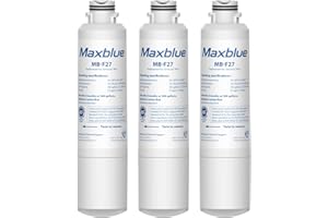 Maxblue DA29-00020B Kühlschrank Wasserfilter, Kompatibel mit Samsung® DA29-00020B, DA29-00020A, HAFCIN, HAF-CIN, HAF-CIN/EXP, DA97-08006A-B, DA-97-08006A/B, DA29-00019A, 46-9101, RF28HMEDBSR (3)