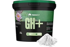 NATUREHOLIC Stagno – GH+ Sale indurente | Aumento della durezza totale | Indurimento mirato nel laghetto e laghetto da giardino | 1 kg