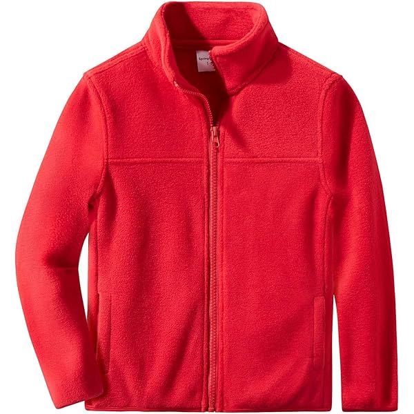 Fldy Kinder Fleecejacke Mit Reißverschluss - Warme Winterjacke Für Jungen & Mädchen