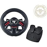 Subsonic - Volant Racing Wheel Universal avec pédalier pour Playstation 4 - PS4 Slim - PS4 Pro - Xbox One - Xbox one S – PC - PS3