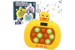 Tomicy Puzzle Pop Juegos Interactivos, Burbuja Fidget Juguete Sensorial, Consola de Juegos Burbujas de Empuje rápido, Electronic Popping Game, Pop Push it Fidget Toy, Push Bubbles Fidget Toy