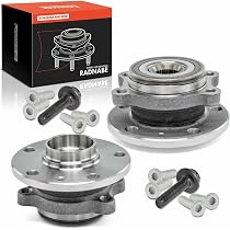 Frankberg Cuscinetto ruota Set di cuscinetti ruota Posteriore Ruota flangiata diametro 137 Con Anello magnetico ABS Compatibile con M.i.n.i Cabriolet R52 M.i.n.i R50 R53 Replace# 33416774944