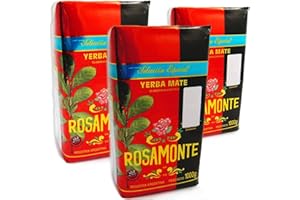 YERBEE Rosamonte Yerba Mate Tè Especial 3kg | Set Mate Argentino | Bevanda disintossicante ed energetica