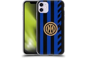 Head Case Designs Licenza Ufficiale Inter Milan Home Kit per Stemma 2024/25 Custodia Cover in Morbido Gel Compatibile con Apple iPhone 11