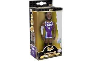 Funko Gold 12.7 cm NBA: Lakers - LeBron James - (miasto) - Kursy 1/6 na rzadki wariant Chase - kolekcjonerska figurka winylowa - pomysł na prezent urodzinowy - oficjalny towar - idealna zabawka dla