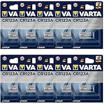 CR17345 Vs CR123A 2 Batterie Duracell CR123A Litio 3V - 40% Di Durata, Per Softair, Fotocamere, Allarmi, Sensori Batteria Cr123 - Foto 2