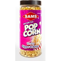 Sams Instant Popcorn 400g, Unflavored, Ready in 3 Minutes : Amazon.in:  Grocery \u0026 Gourmet Foods