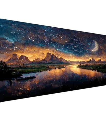 DCIDBEI Diamond Painting Libro 4 Pezzi 30x40 Cm: Kit 5D Con Paesaggi E Giungla Per Adulti E Bambini