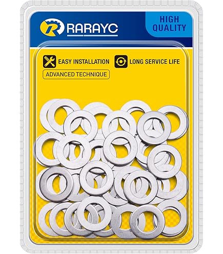 15 Pcs Oil Drain Plug Gasket - 18mm OEM Aluminum Oil Drain Plug Washer