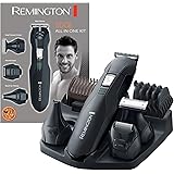 Remington Rifinitore viso, Regolabarba e Tagliacapelli uomo, 6 accessori, Lame in acciaio, con Accessori, PG6030