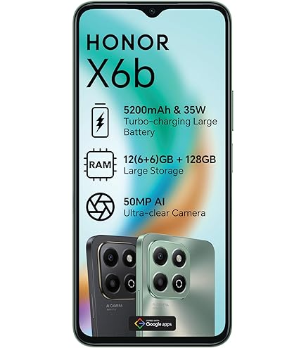 Honor X6b DUAL-SIM 128GB ROM + 4GB RAM (GSM only | No CDMA