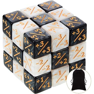 Lot De 48 Dés D6 Colorés Bicolores Avec Sacs De Rangement - Idéal Jeux De Société