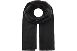 Zwillingsherz 100% Kaschmir Schal für Damen - Uni Cashmere Tuch weich luxuriös XXL Oversize Stola Schultertuch warmer Damenschal Herbst Winter - edles Accessoire stylisch elegant komfortabel Strick