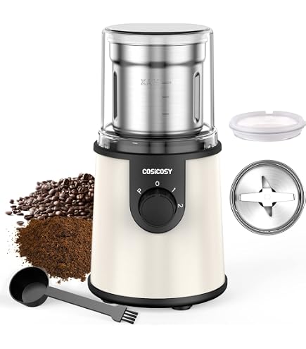 Wahl James Martin Mini Grinder - 150W Electric Grinder For Coffee, Nuts, Spices, Safety Lock Lid, 70g Capacity, Brushed Stainless Steel