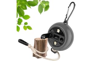 BOLOEST Corde à Linge de Voyage rétractable 10m Portable Corde à Linge Camping Corde à Linge Cintre Voyage dortoir extérieur réglable Ligne de séchage (Noir)