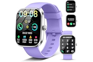 SOUDORV Smart Watch, 2025 HD 1.91" Smartwatch for Men Women with Answer/Make Calls, Heart Rate/Sleep/SpO2 Monitor, 112+ Sports Step Counter, IP68 Waterproof Activity Fitness Trackers for Android iOS Phone