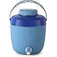 Cello Wow Insulated Water Jug | Wide Mouth for Cleaning | Leak Proof & Portable Water Jug | Easy to Carry | Ideal for Travel, Picnic, Homes, Offices, Shops, and Clinics | 4.7 litres, Blue
