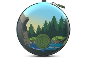 HYDAWAY Collapsible Water Bottle Travel Case - Store & Protect Bottles, Bowls & Folding Cups I Travel, Camping, Hiking & Festival Essentials, TSA Mini Accessory Bag for Air Travel with Carabiner Clip