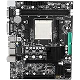 Tonysa Desktop Computer Motherboard,Integrated Chip Graphics/Sound Card/Network Card, AM3 DDR3 USB2.0 SATA Mainboard for AMD A780 Three-phase Power Supply, Four Serial Ports, Support IDE Port
