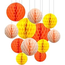 Lot De 12 Boules En Papier Nid D'Abeille Rose 15-20-25 Cm - Décoration Fête Anniversaire Mariage