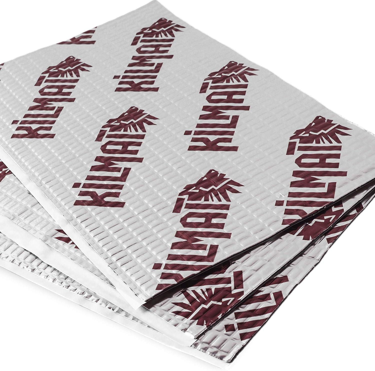 KILMAT 2 mm 0,95 m² zelfklevende aluminiumbutyl anti-dreun isolatiemat, auto-isolatie (geluidsisolatie)