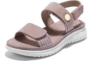 JOMIX Sandalias Mujer Verano con Banda Ajustable Sandalias Deportivas Mujer con Plantilla Ortopédica