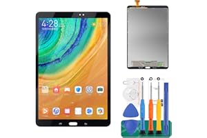 SRJTEK Für Samsung Galaxy Tab A 10.1 2016 Bildschirm Ersatz T580 LCD Bildschirm Ersatz T585 LCD Display SM-T580 Touch Digitizer kompatibel mit SM-T585 Montage-Reparaturteilen (schwarz)