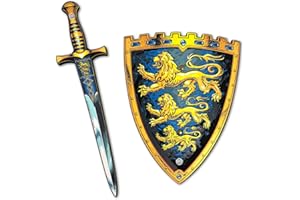 Liontouch - King Toy Sword & Shield For Boys - 3-6 Years | Pretend Play Set In Foam in Medieval Regal Style For Kids & Toddlers | Safe Weapons & Battle Accessories For Royal Costumes & Dress Up