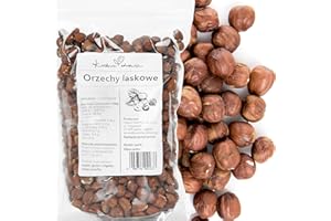 Haselnüsse ganz geschält 1 kg | Knackige Kerne mit vollem Aroma | Natürlicher Snack & Zutat für Backen, Kochen, Müsli und Desserts | Kuchnia Zdrowia