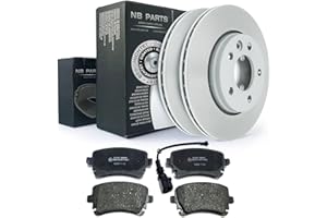 ‎NB PARTS NB PARTS Rear Brake Discs Pads 294 mm Suitable for VW Multivan Transporter California T5 T6