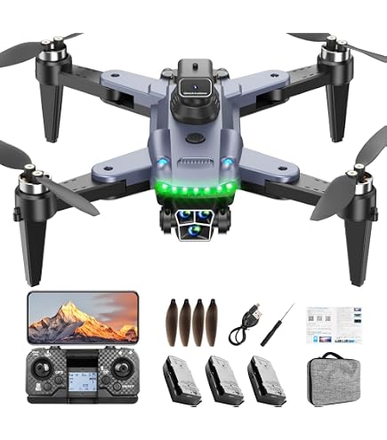 Drone 4K Avec Caméra UHD, 84 Min De Vol (3 Batteries), 800 M De Portée, Moteurs Brushless – Pour Débutants