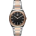 MVMT Mens Analog Black Dial Multicolor Band Stainless Steel Watch