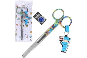 Ph Pro Heat Verbandschere Pflege für krankenschwester- Medizinische Schere aus Edelstahl - Erste Hilfe Schere mit Gravur – Verbandsschere Stumpfe Spitze Mehrfarbig.