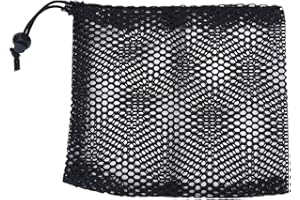 VGEBY Sac en Maille de Balles de Golf Sac de Rangement en Filet Nylon avec Cordon pour Sport Balles de Tennis Jouet Enfants