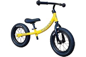 BANANA BIKE Banana GT Balance Bike - Lightweight Toddler Bike for 2, 3, 4, and 5 Year old Boys and Girls - No Pedal Bikes for kids with Adjustable Handlebar and seat - Aluminium, Air Tires - Training Bike