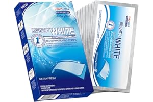 LOVELY SMILE Premium Line Bandes de Blanchiment des Dents - Blanchiment Dentaire | Sans peroxyde - Effet rapide - Sans danger pour l'émail dentaire, 28 WHITE-STRIPS