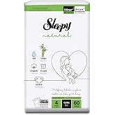 Sleepy Natural Bebek Bezi (sıfır karbon) 4 Beden Maxi, 60 Adet