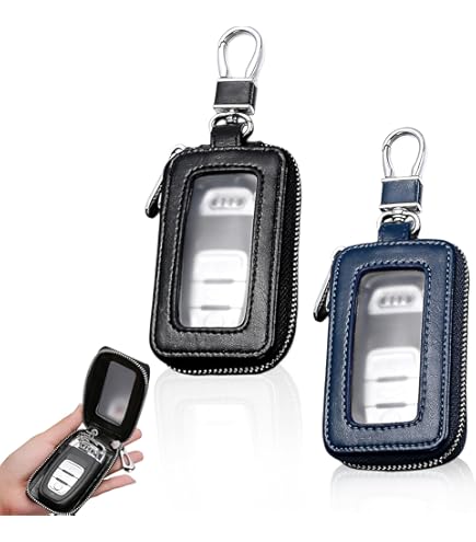 YUEcthynous Étui à Clés Multifonctionnel, Pliable, En Cuir