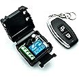 ZYZYZK 1 Channel RF Transmitter Remote DC 12V Controls with Wireless Remote Control Switch for Light, Garage Door