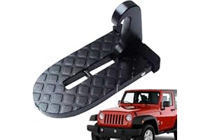 ZORQ Crochet loquet Porte Voiture Pliante - Échelle à Bagages sur Le Toit du véhicule à pédale Porte Voiture - Mini échelle Toit à pédale pour VUS, camions, Jeeps