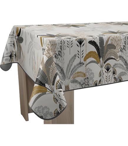 douceur d'Intérieur tovaglia Cosy Coeur, PVC, senza colore, Diametro 160 cm