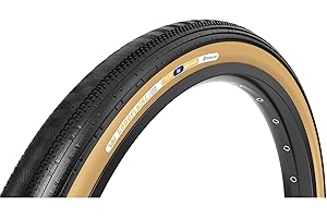 Panaracer Gravelking Semi Slick TLR Tubeless Ready Folding Gravel Bike Tyres | Fast-Rolling Semi-Slick with ZSG Compound & TuffTex Casing | Enhanced Control on Rough Road & Fire Trails