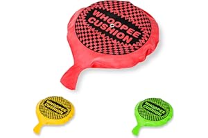 NAVOYS Self Inflating Whoopee Cushion - Colour Sent at Random, Novelty Prank Item, Fart Noise Jokes, Ideal Joke Gift or Stocking Filler for Girls and Boys, Party Bag Fillers for Kids