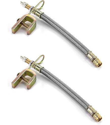 Kit Prolunghe Per Valvole Pneumatici In Ottone | 4 Pezzi Da 39mm + 2 Da 50mm | Adattatori Per Gonfiaggio Universali | Per Auto, Camion, Moto, Bici E Tosaerba | Facili Da Installare Senza Attrezzi