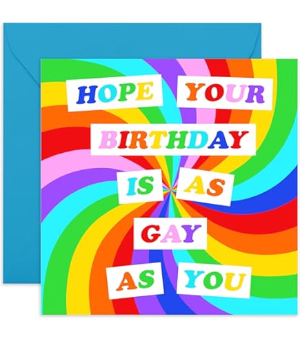 Biglietto Di Auguri Di Compleanno Totalmente Gay, Divertente Biglietto Di Auguri Di Compleanno Gay, Personalizzato, Divertente Biglietto Di Auguri Di - Foto 2